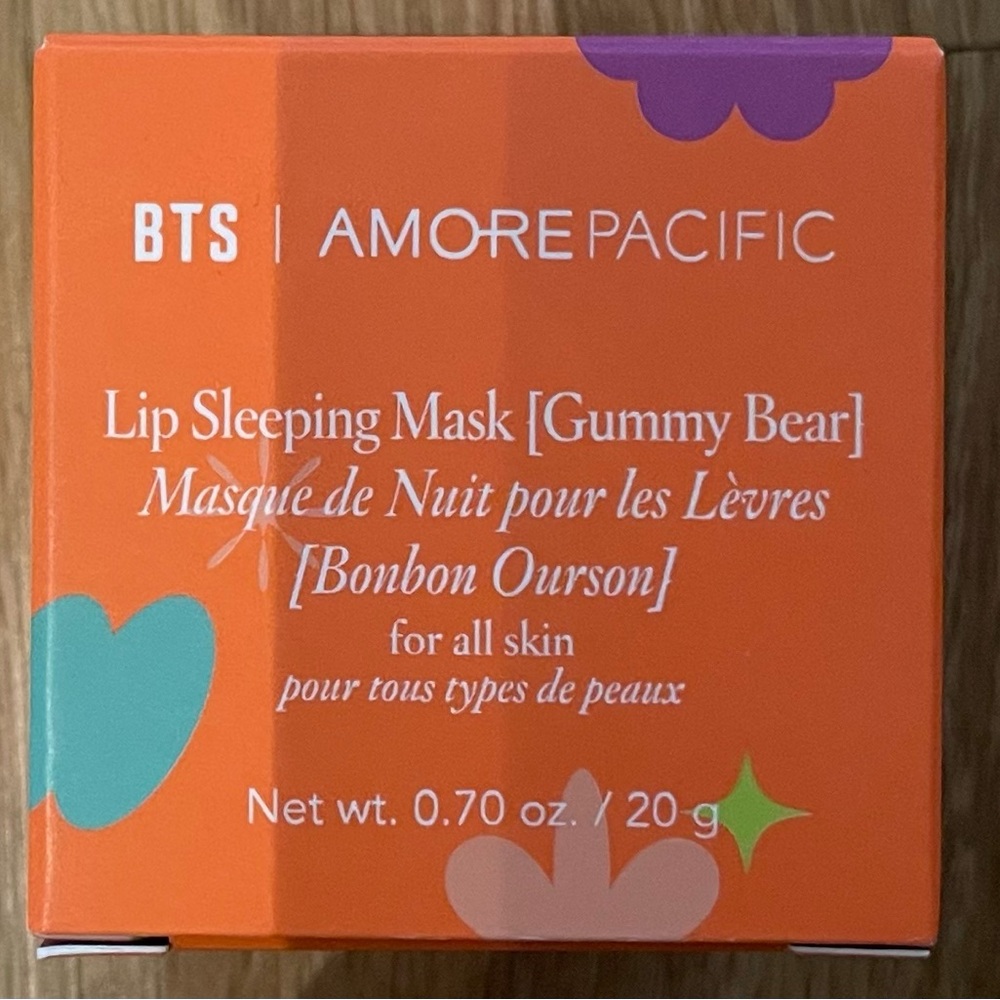 BTS Amore Pacific Lip Sleeping Mask - Gummy Bear